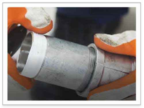 內(nèi)襯不銹鋼復(fù)合管螺紋連接